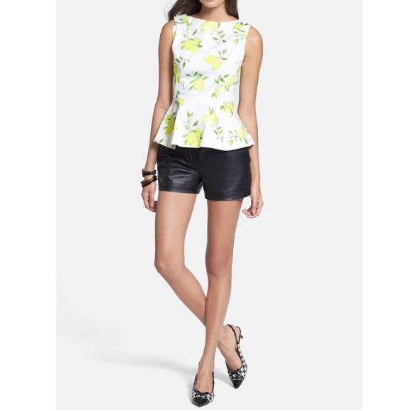 Kate Spade Lemon Drop Thalia Top - Picture 2 of 6